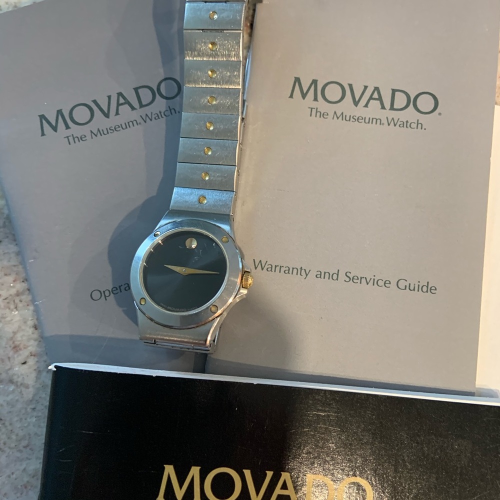 Vintage Movado museum watch